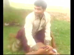 Desi Indian Big Boob aunty captured outdoor part1