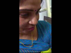 Indian MILF fingered by colleague in office in restroom