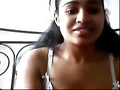 Indian girlfriend fingering her tight ass.